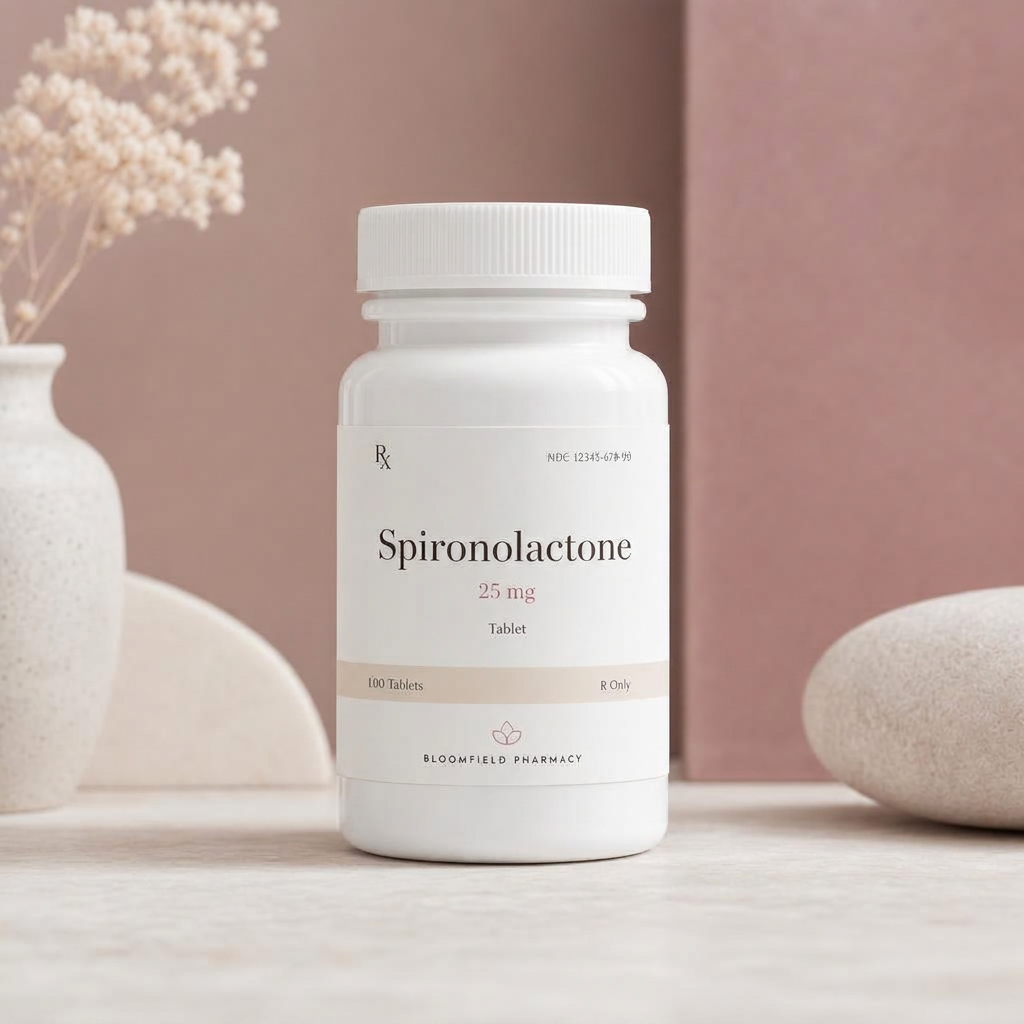 Spironolactone — Capsule vial